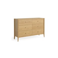 Paris Natural 6 Drawer Chest of Drawers Paris Natural 6 Drawer Chest of Drawers