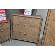 Ex-Display Truro - Atauro Reclaimed Wood 3 Drawer Chest