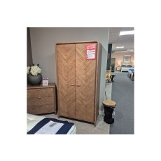 Ex-Display Truro - Atauro Reclaimed Wood Double Wardrobe