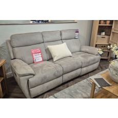 Ex-Display Truro - Comfort 3 Seater Sofa with Headrest + Lumbar