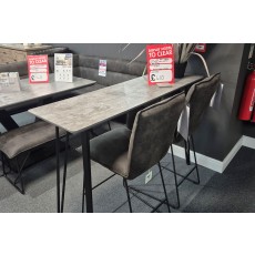 Ex-Display Truro - Loki Bar Table + Bar Stool with Arms + Bar Stool