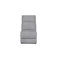 Blaine Armless Sectional Unit in Greige Fabric