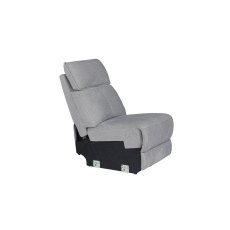 Blaine Armless Sectional Unit in Greige Fabric