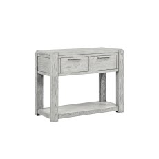 Amsterdam Washed Grey Oak 2 Drawer Console Table Amsterdam Washed Grey Oak 2 Drawer Console Table