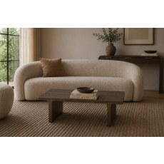 California Dark Oak Rectangular Coffee Table