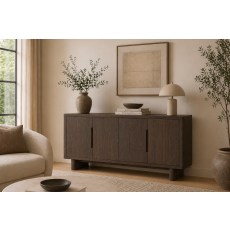 California Dark Oak Large Sideboard