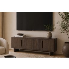 California Dark Oak TV Unit