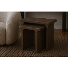 California Dark Oak Rectangular Nest of Tables