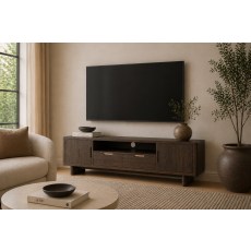 California Dark Oak Large TV Unit