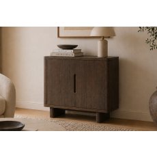 California Dark Oak Shoe Storage