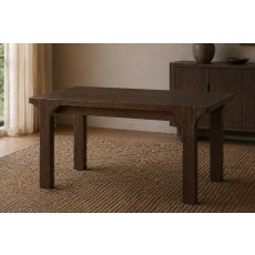 California Dark Oak Compact Extending Dining Table