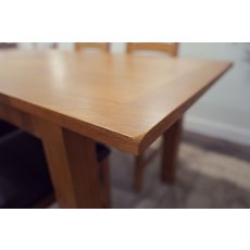Chester Oak Extending 120-150cm Dining Table Set