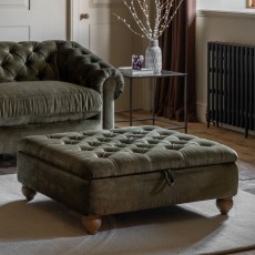 Gallery Direct Chesterfield Footstool