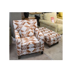 Ex-Display Liskeard - Aalto Huge Accent Chair + Legged Ottoman