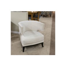 Ex-Display Liskeard - Cream Studded Mod Chair