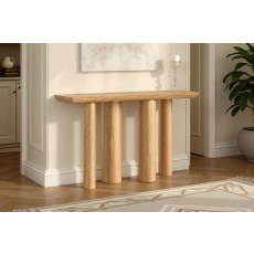Como Oak 125cm Console Table