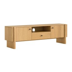 Como Oak 160cm Large TV Unit