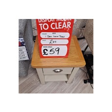 Ex-Display Plymouth - Dorset Painted Oak Truffle Lamp Table