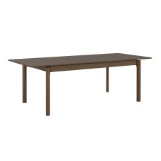 Florence Walnut Stained Oak Ext 180-230cm Dining Table Florence Walnut Stained Oak Ext 180-230cm Dining Table