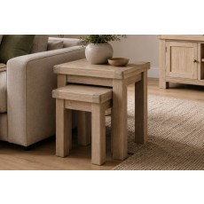 Normandy White Wash Nest Of Tables