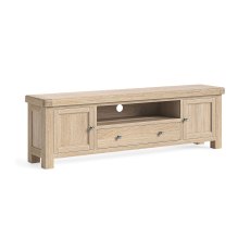 Normandy White Wash 190cm TV Unit