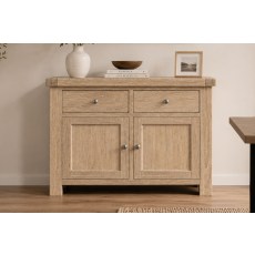 Normandy White Wash Small Sideboard