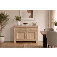 Normandy White Wash Small Sideboard