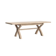 Normandy White Wash Cross Leg Ext 200-245cm Dining Table Normandy White Wash Cross Leg Ext 200-245cm Dining Table