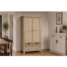 Normandy White Wash Kitchen Larder Unit