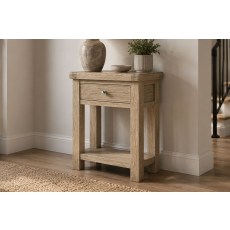 Normandy White Wash Telephone Table