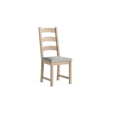 Normandy White Wash Dining Chairs (Pair)