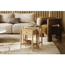 Sicily Oak Nest Of Tables Sicily Oak Nest Of Tables