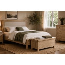 Normandy White Wash Blanket Box Normandy White Wash Blanket Box
