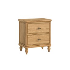 Verona Oak Wide Bedside Table Verona Oak Wide Bedside Table