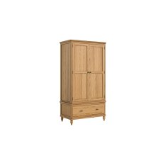 Verona Oak Gents Double Wardrobe Verona Oak Gents Double Wardrobe