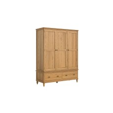 Verona Oak Triple Wardrobe Verona Oak Triple Wardrobe