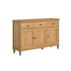 Verona Oak 3 Door Sideboard Verona Oak 3 Door Sideboard