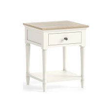 Provence Painted Off-White Oak Lamp Table