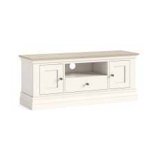 Provence Painted Off-White Oak Large 120cm TV Unit