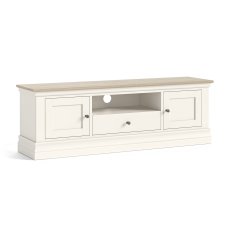 Provence Painted Off-White Oak Large 150cm TV Unit