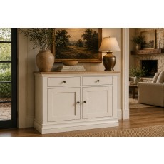 Provence Painted Off-White Oak Small Sideboard