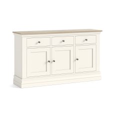 Provence Painted Off-White Oak 130cm Large Sideboard
