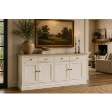 Provence Painted Off-White Oak 167cm Extra Large Sideboard