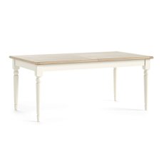Provence Painted Off-White Oak Large Ext 180-230cm Dining Table