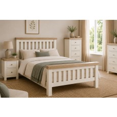 Windsor Country Oak Painted Bed Frame Windsor Country Oak Painted Bed Frame