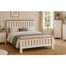 Windsor Country Oak Painted Bed Frame Windsor Country Oak Painted Bed Frame