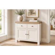 Windsor Country Oak Painted Small Sideboard