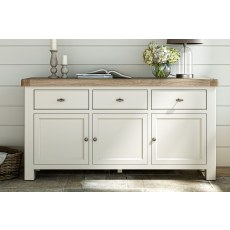 Windsor Country Oak Painted Large Sideboard