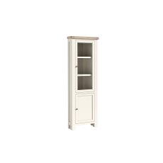 Windsor Country Oak Painted Corner Display Unit
