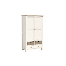 Windsor Country Oak Painted Kitchen Larder Unit